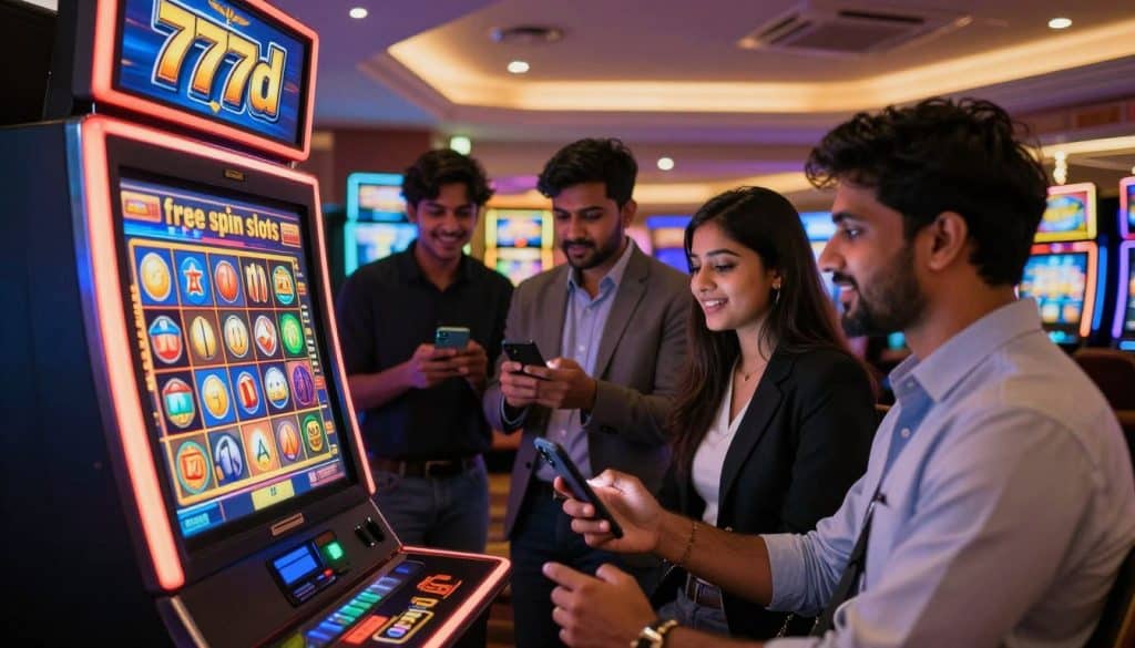 777d free spin slots